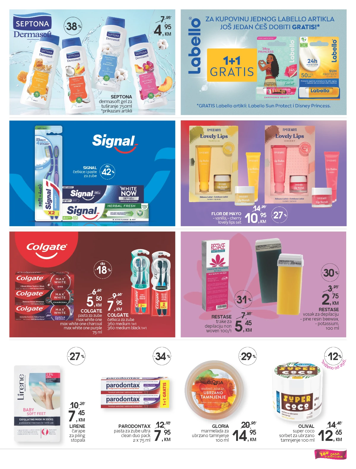 CM katalog strana 13 – gelovi za tuširanje, dezodoransi i proizvodi za njegu tijela