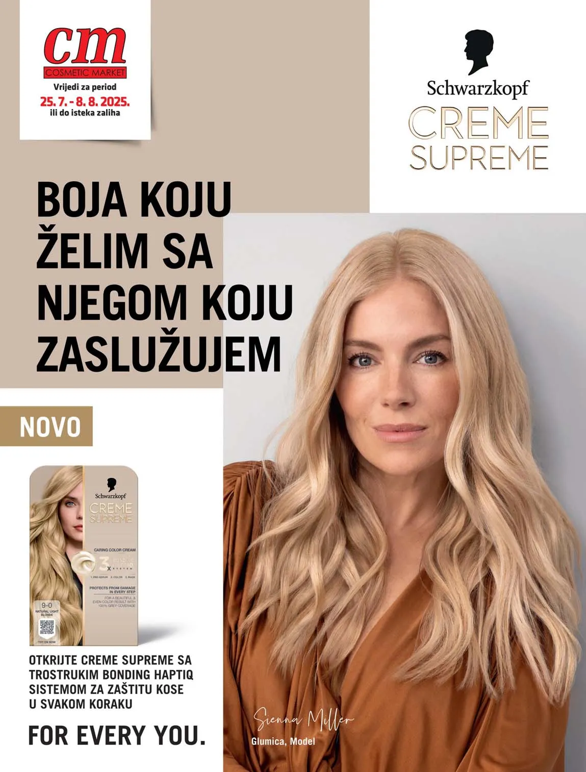 CM Cosmetic Market akcija – Katalog sniženja do 08.08.2025.