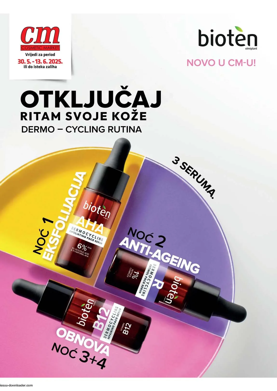 CM Cosmetic market akcija Katalog sniženja do 13.06.2025