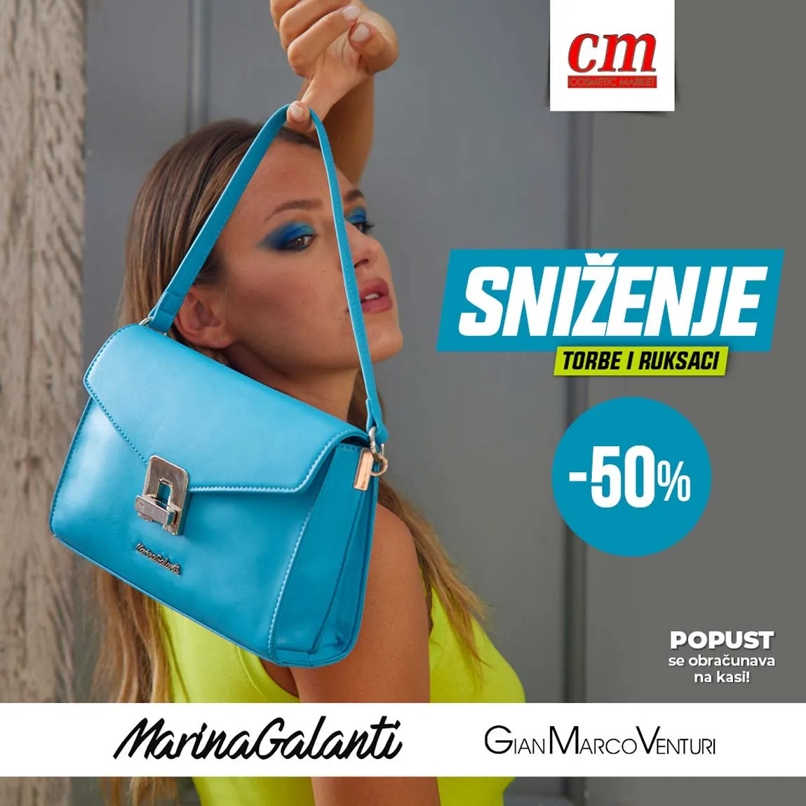 cm Cosmetic Market – Sniženje do -50% na torbe i ruksake (do isteka zaliha)