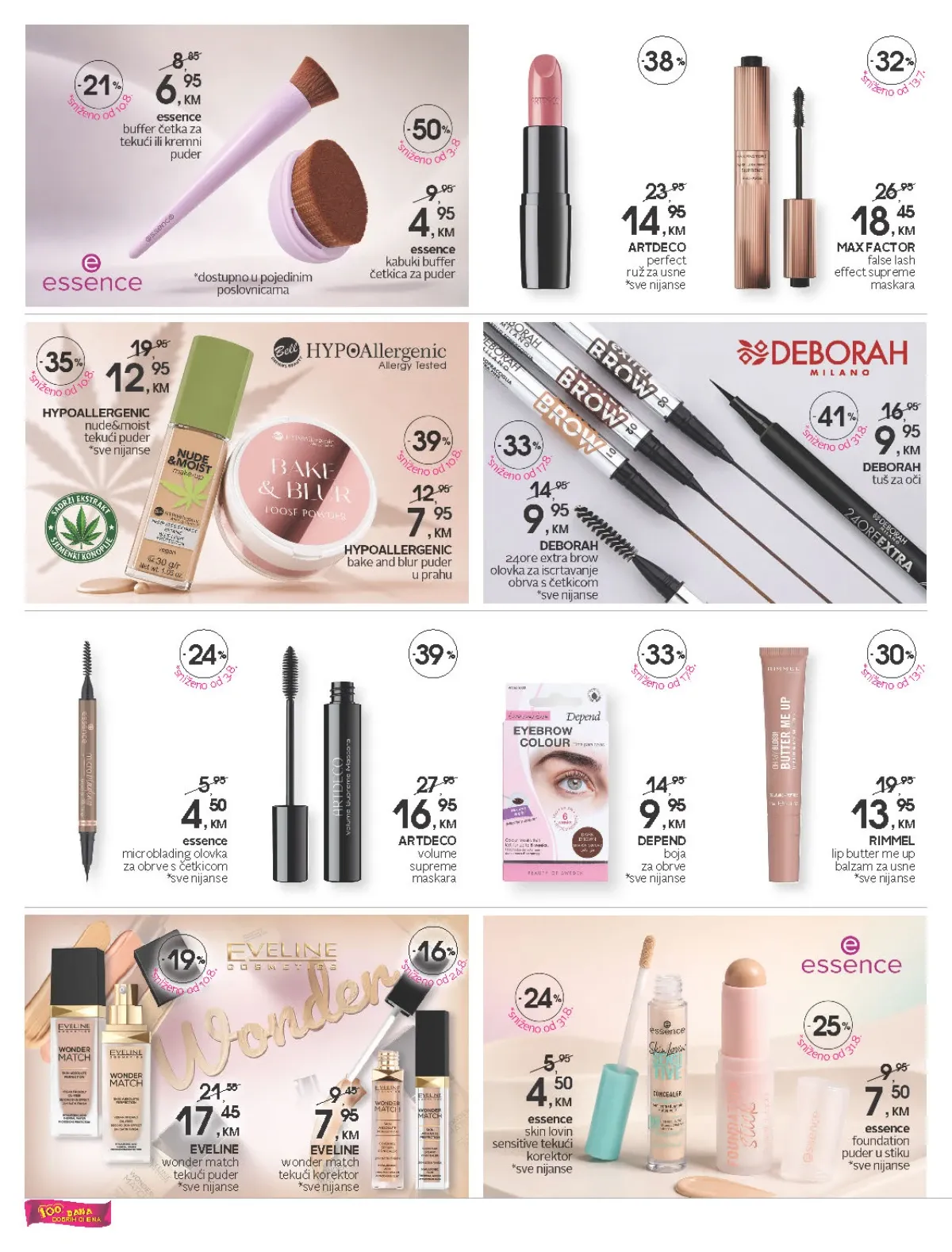 CM katalog do 18.09.2026. – Rimmel, Max Factor, Artdeco, Essence i Eveline šminka na akciji