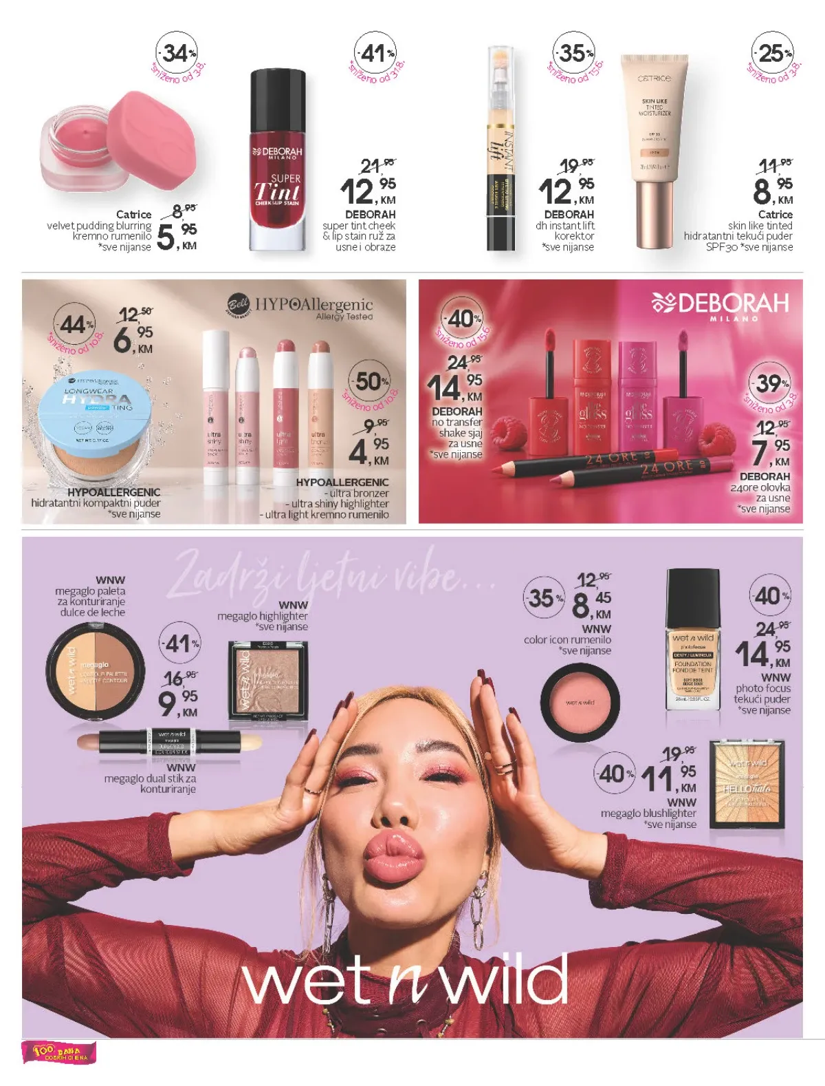 CM katalog do 18.09.2026. – Catrice, Deborah, Wet n Wild i Hypoallergenic proizvodi na akciji