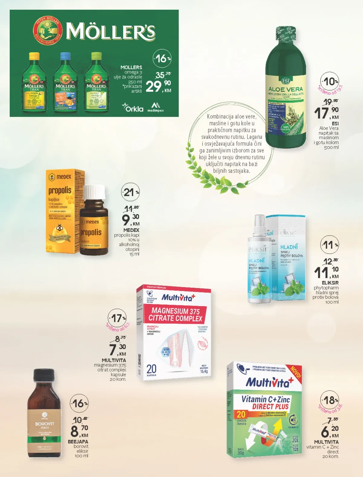 CM katalog do 18.09.2026. – vitamini, suplementi i preparati za svakodnevnu njegu