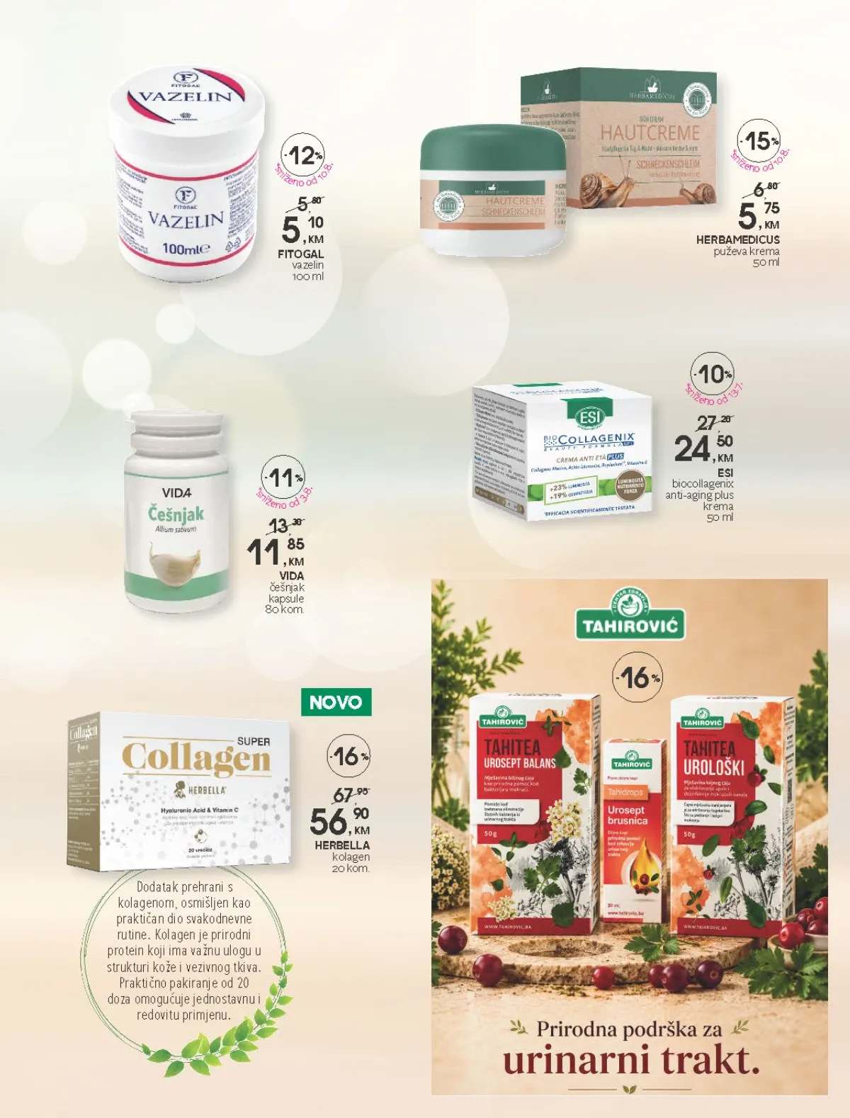 CM katalog do 18.09.2026. – kolagen, biljni preparati i proizvodi za njegu