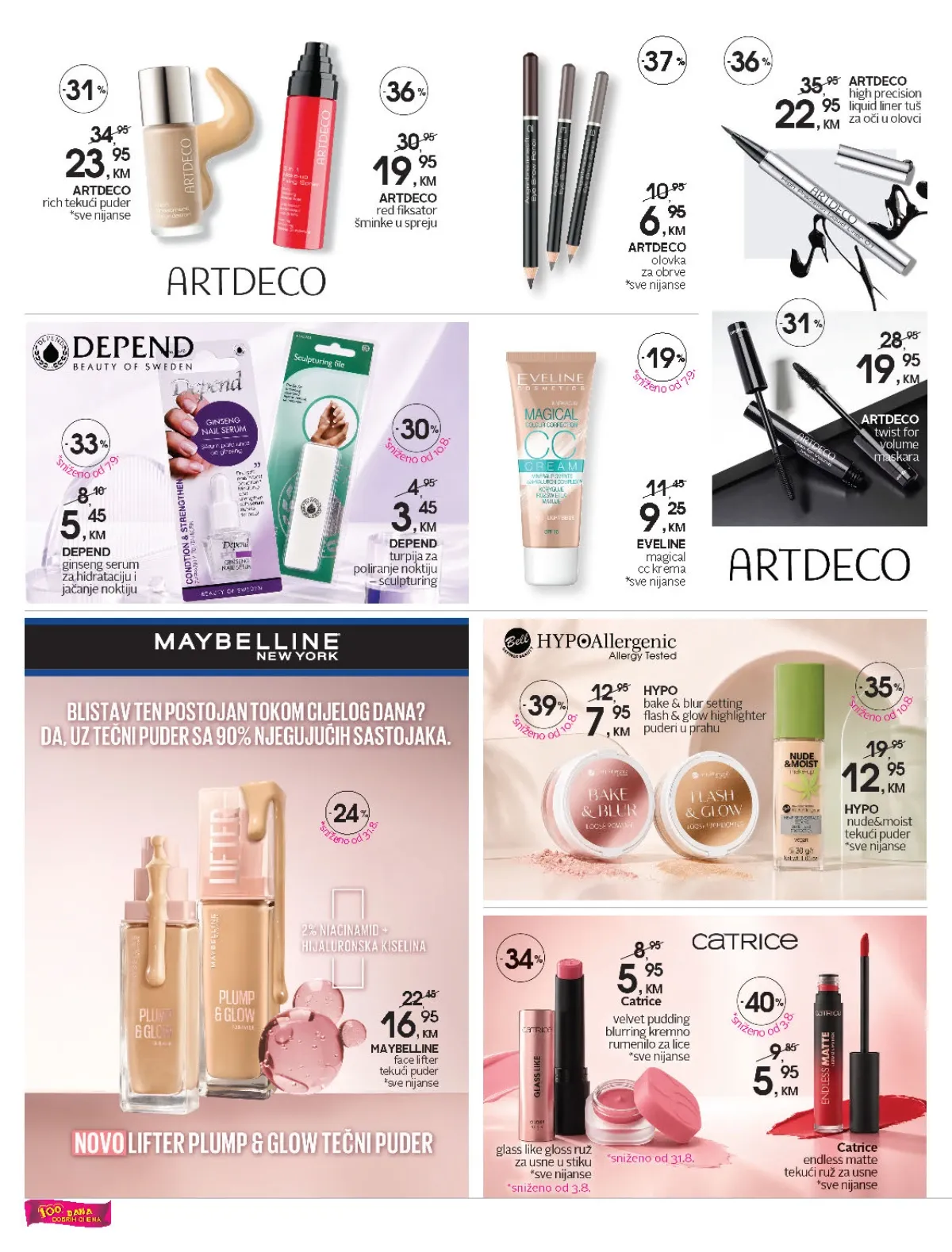 CM katalog do 02.10.2026. – Maybelline, Artdeco, Catrice i kozmetika na akciji