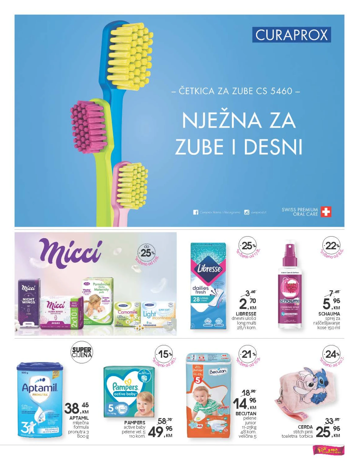 CM katalog do 04.09.2026. – trinaesta stranica sa higijenskim i dječijim proizvodima
