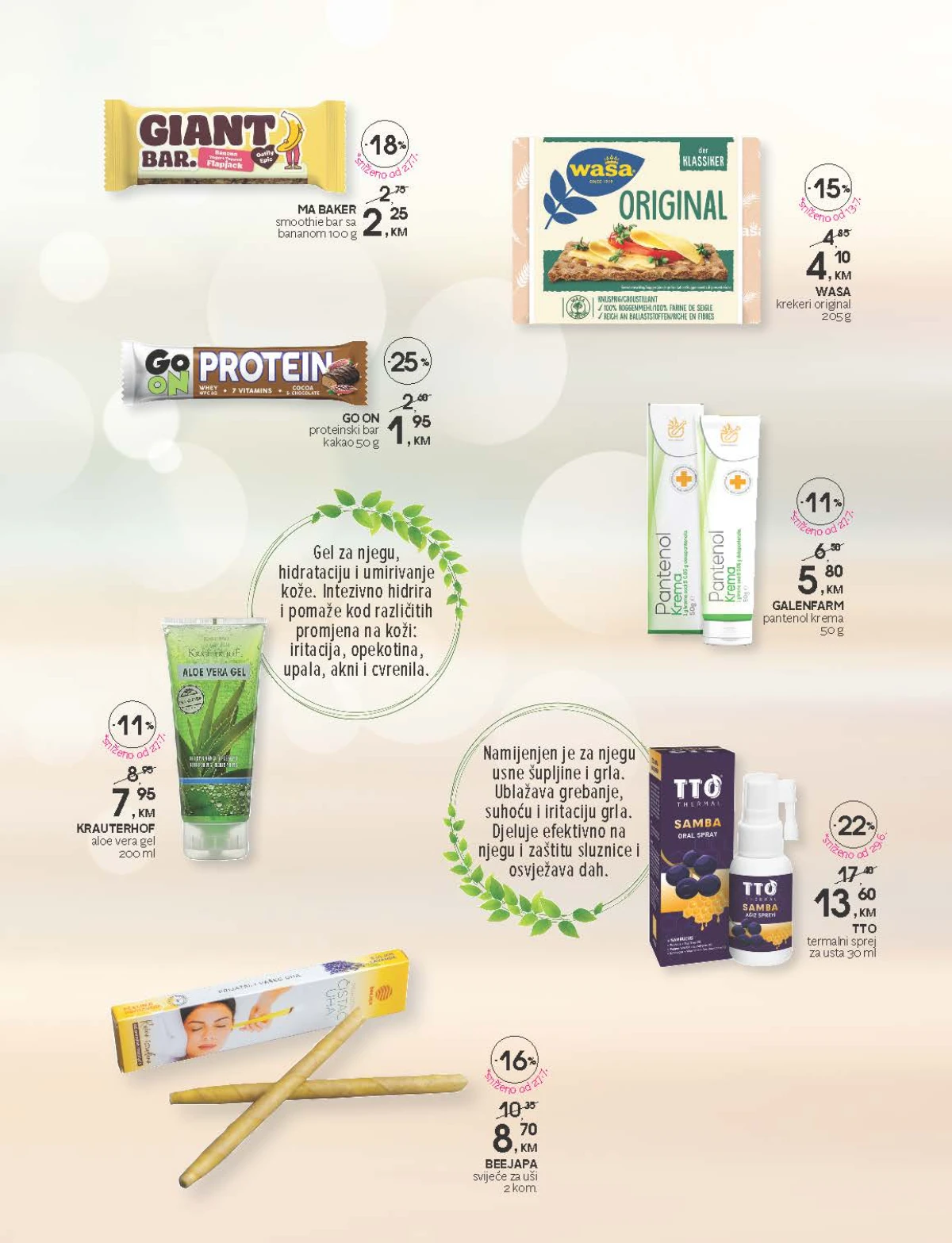 CM katalog do 04.09.2026. – sedamnaesta stranica sa proteinskim proizvodima i preparatima za njegu