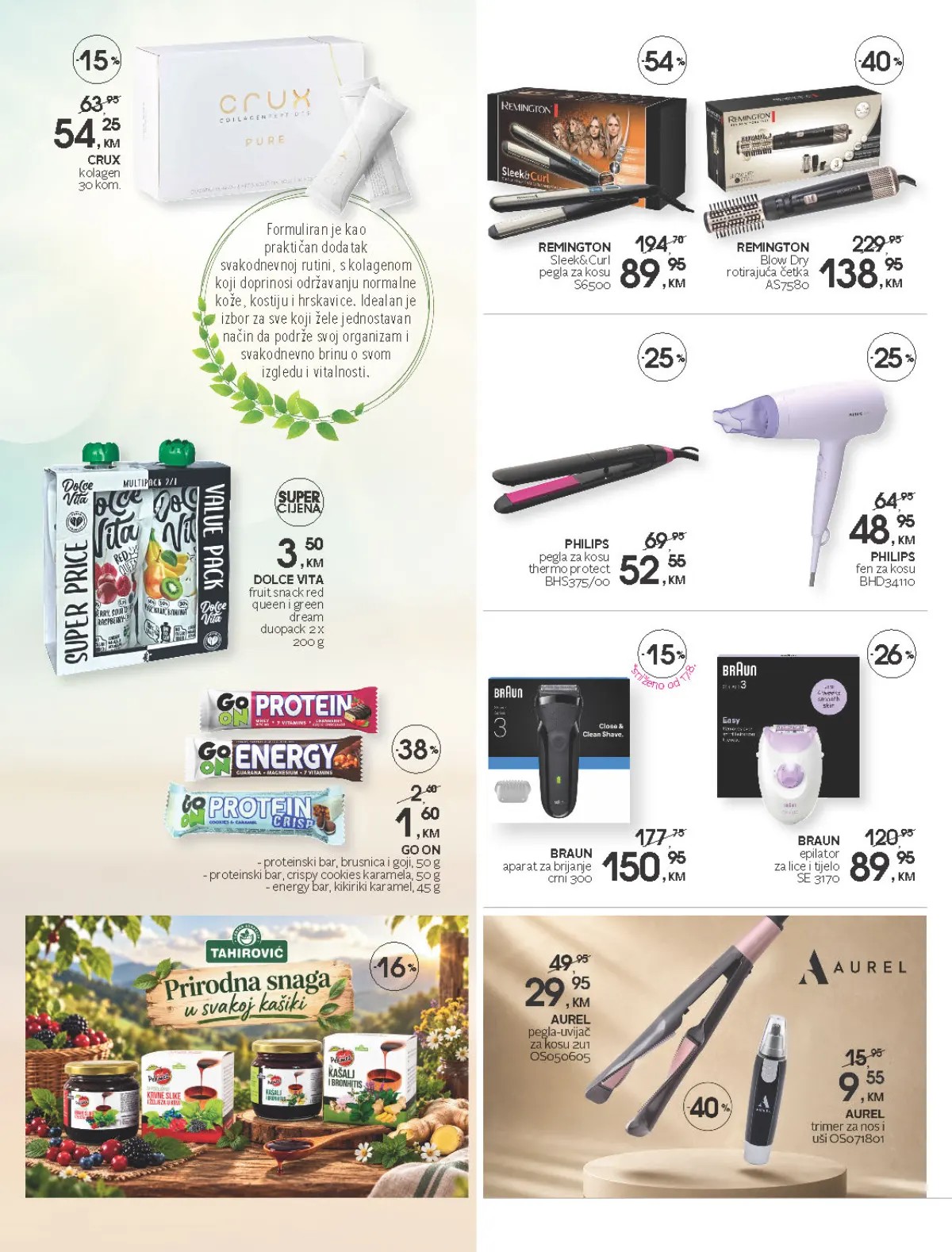 CM katalog – Remington, Philips, Braun uređaji za kosu i njegu na akciji