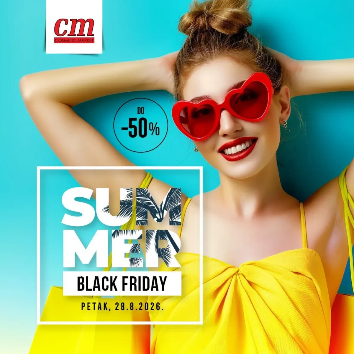 CM Summer Black Friday za 28.08.2026. – sniženja parfema, šminke i kozmetike do 50%