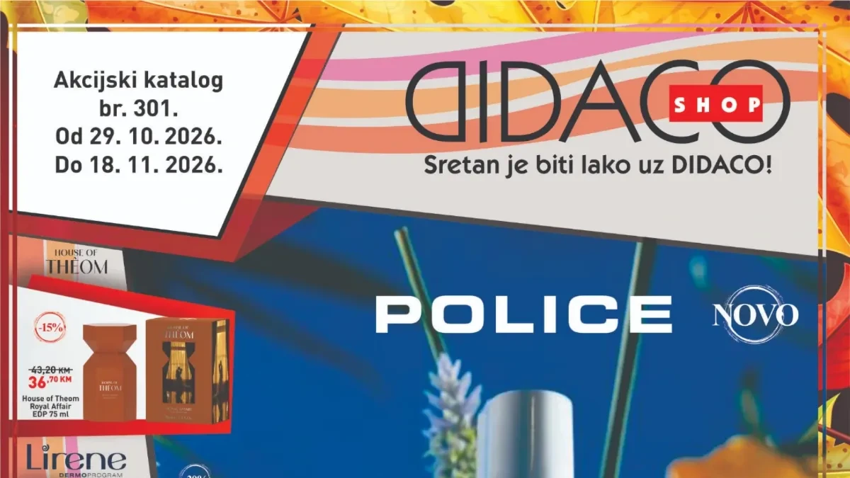 Didaco katalog do 18.11.2026. – sniženja do 60%