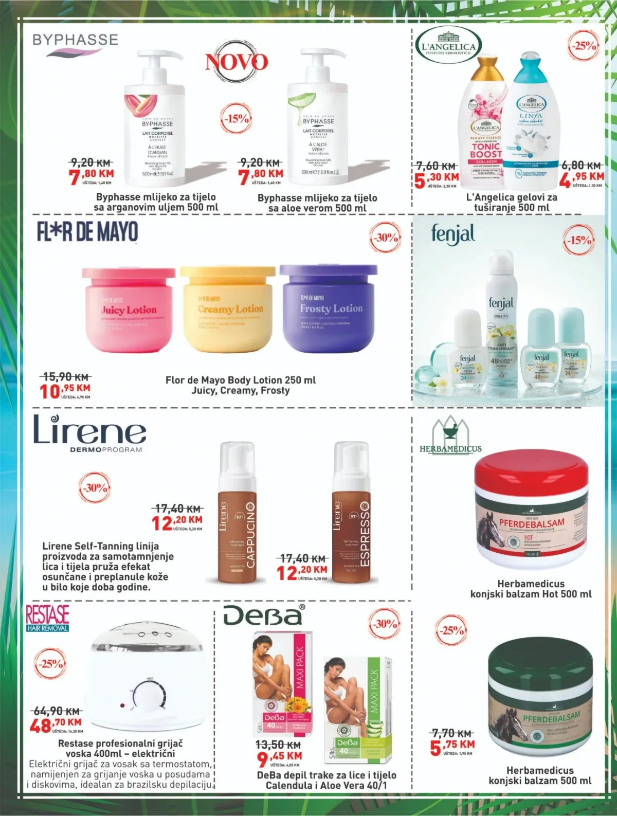DIDACO katalog – Byphasse, L'Angelica, Flor de Mayo, Lirene, Restase i Herba Medicus proizvodi