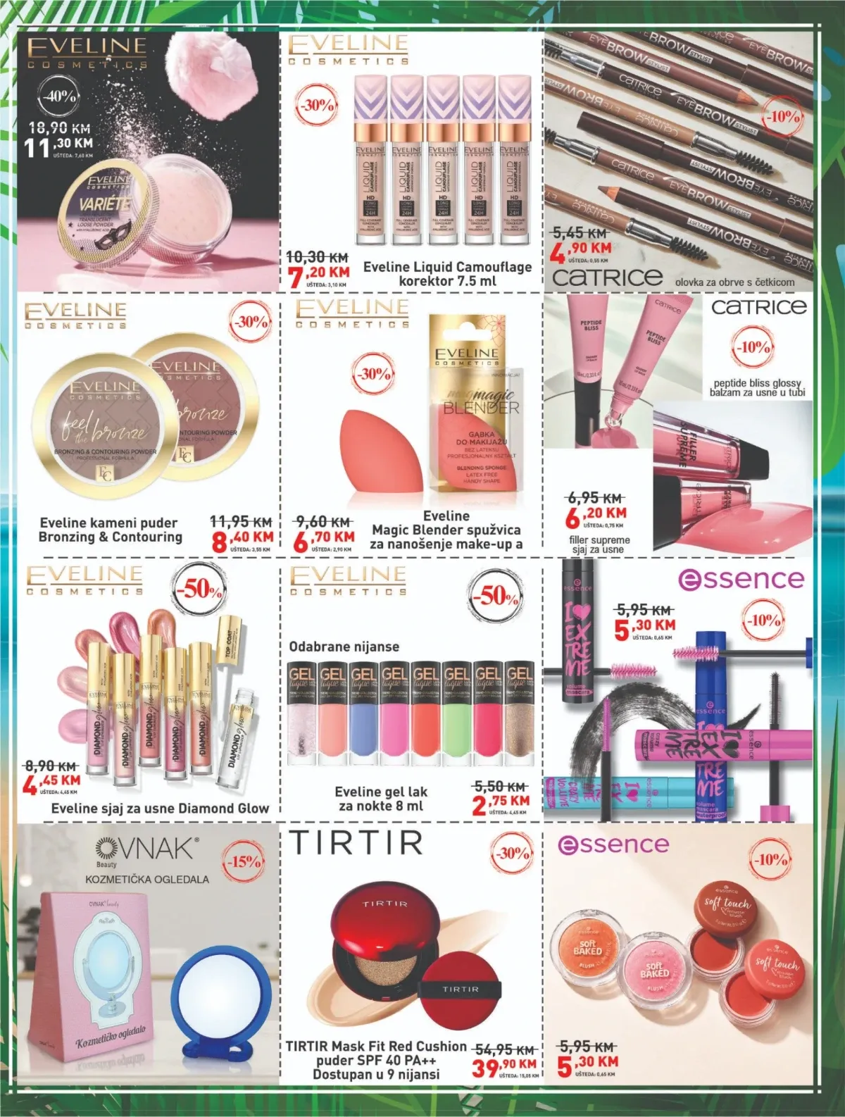 DIDACO katalog – Eveline, Catrice, Essence i TIRTIR šminka na akciji