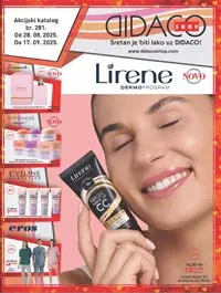 Didaco akcija – katalog kozmetike i proizvoda za ličnu njegu do 17.09.2025