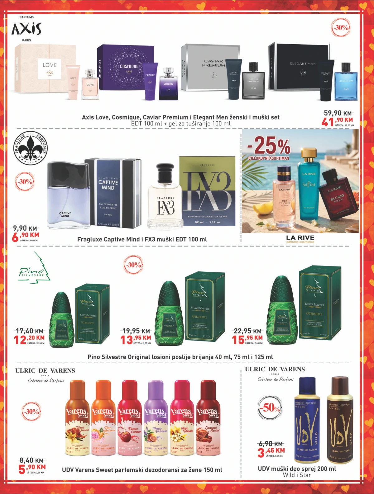 Didaco Shop akcija kozmetike i parfema do 03.06.2026 – Axis, La Rive, Pino Silvestre i UDV strana 3
