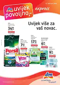 DM Express katalog sniženja do 24. februara 2026. BiH