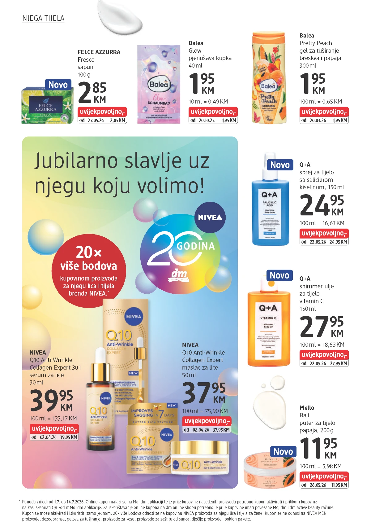 dm katalog juli 2026 - parfemi i beauty proizvodi