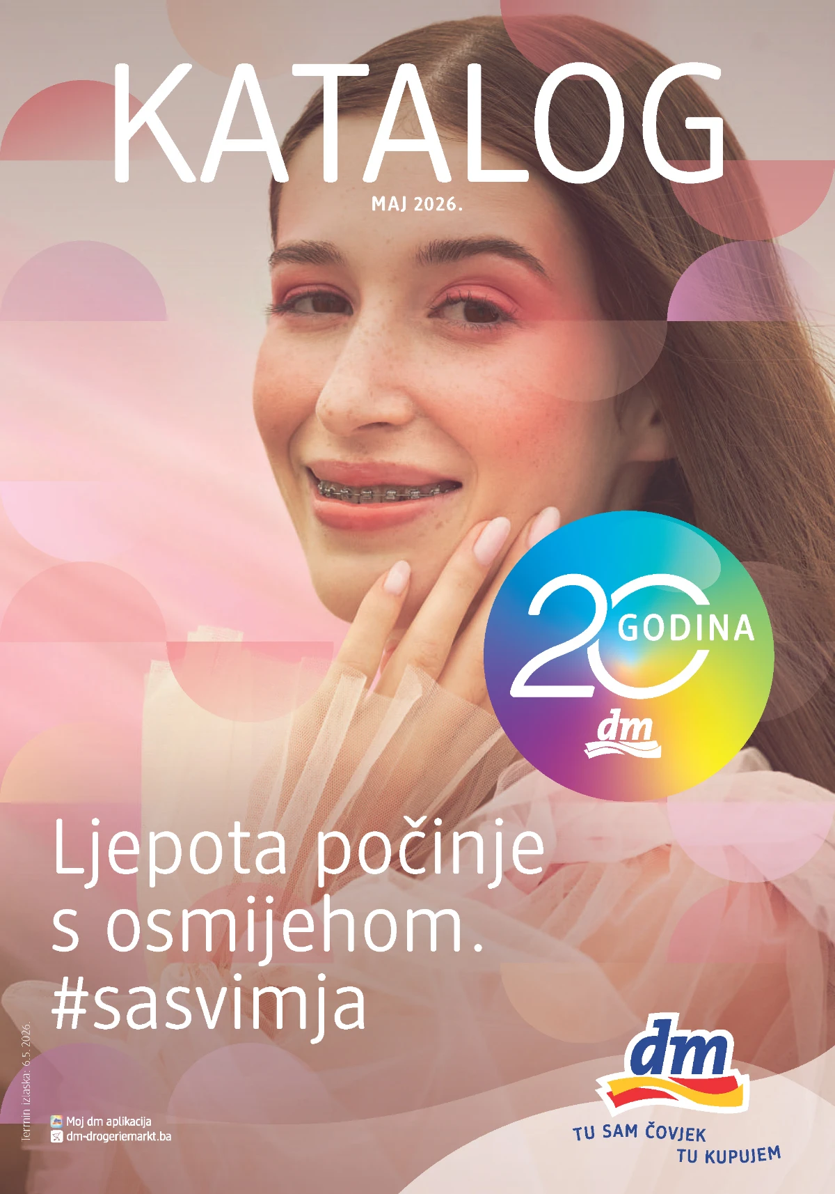 dm katalog maj 2026 sniženja na njegu lica kosu make up i domaćinstvo do 19.05.2026