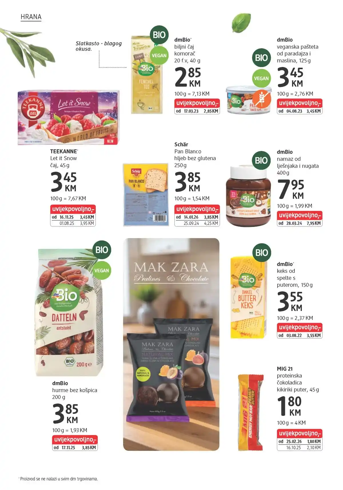 dm akcija katalog sniženja