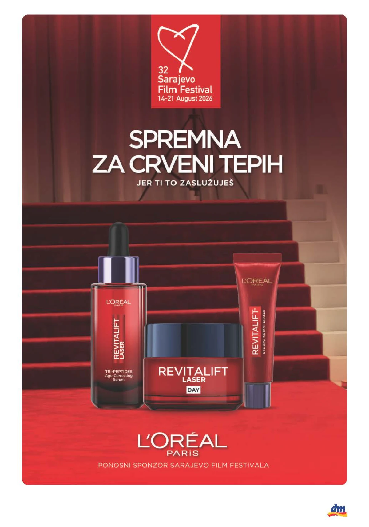 L'Oréal Paris Revitalift proizvodi predstavljeni u novom dm katalogu do 11.08.2026.