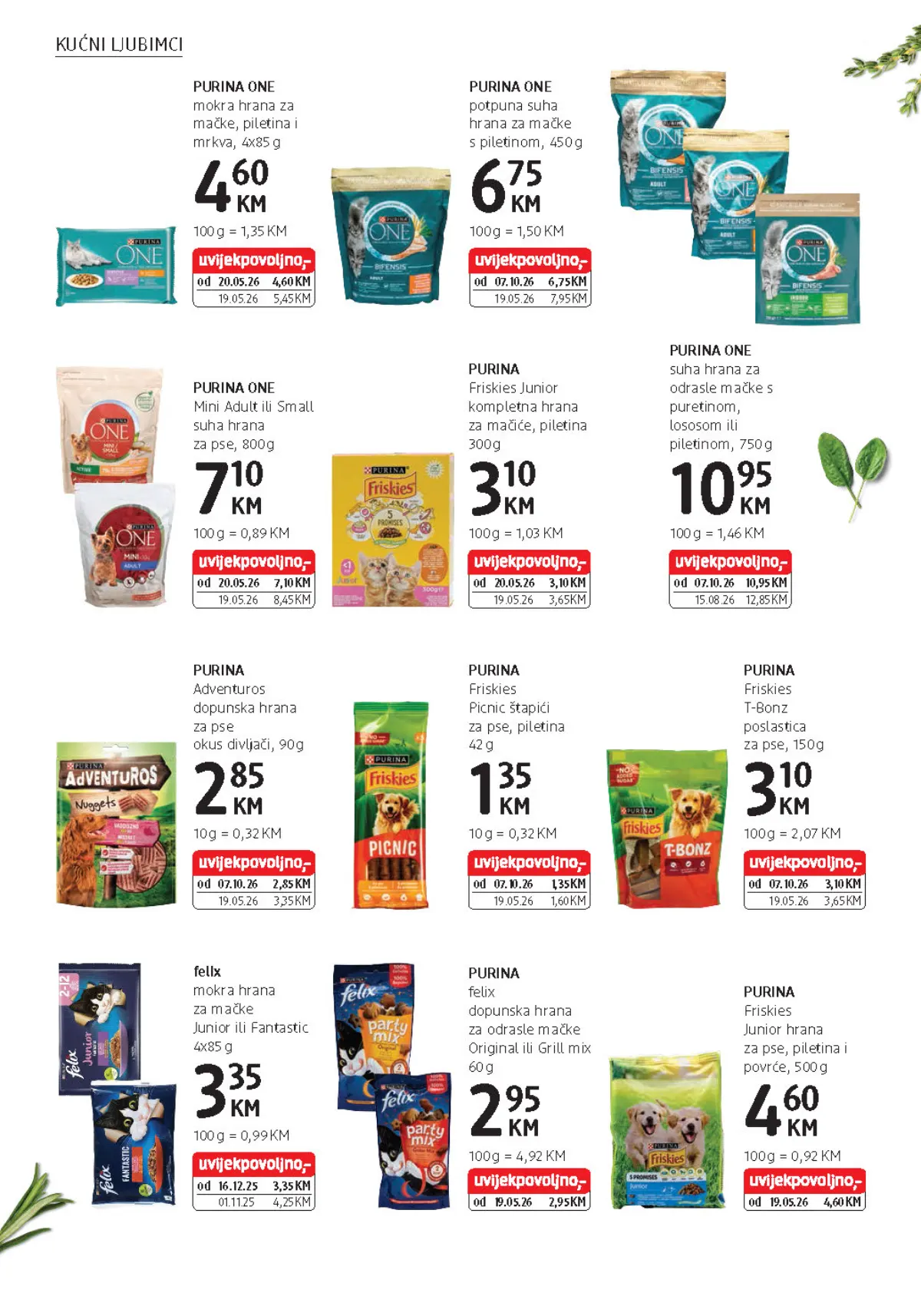 dm katalog, stranica 28 – PURINA ONE hrana za mačke i ponuda za pse