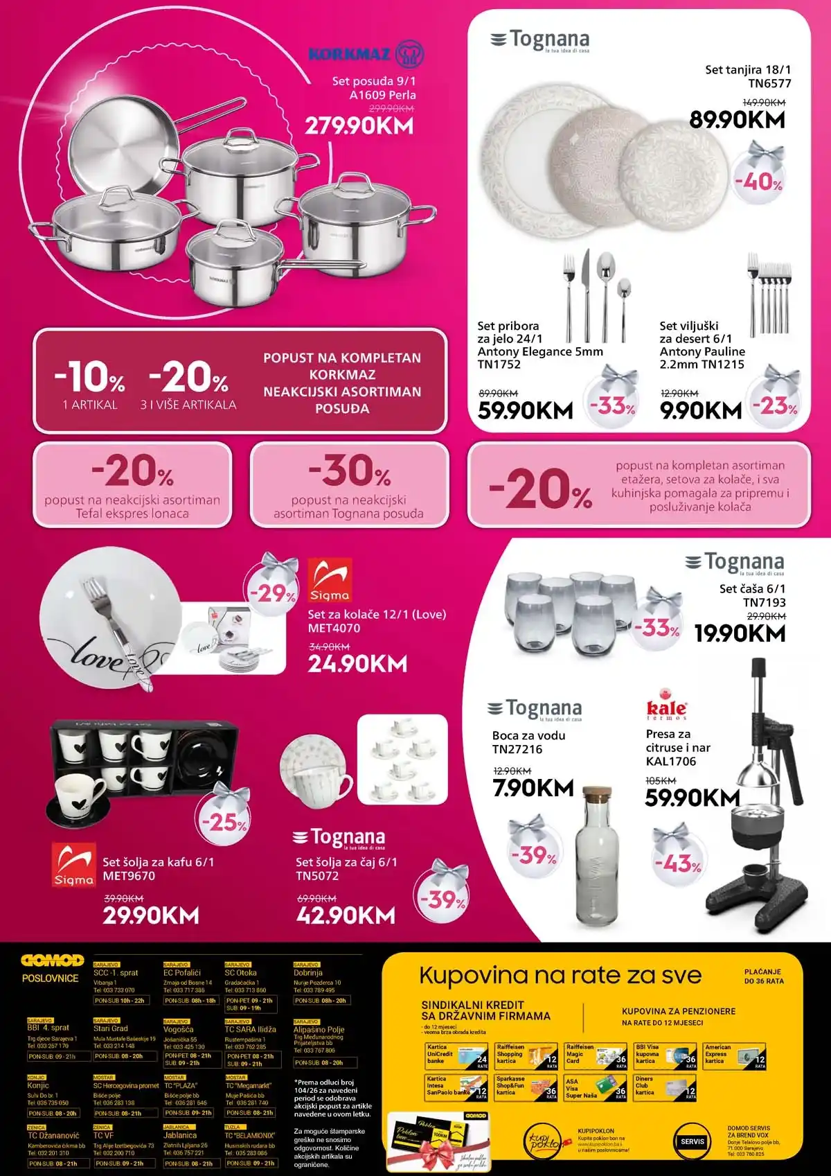 Domod katalog strana 2 – sniženja tehnike i kućnih aparata za Dan žena do 21.03.2026