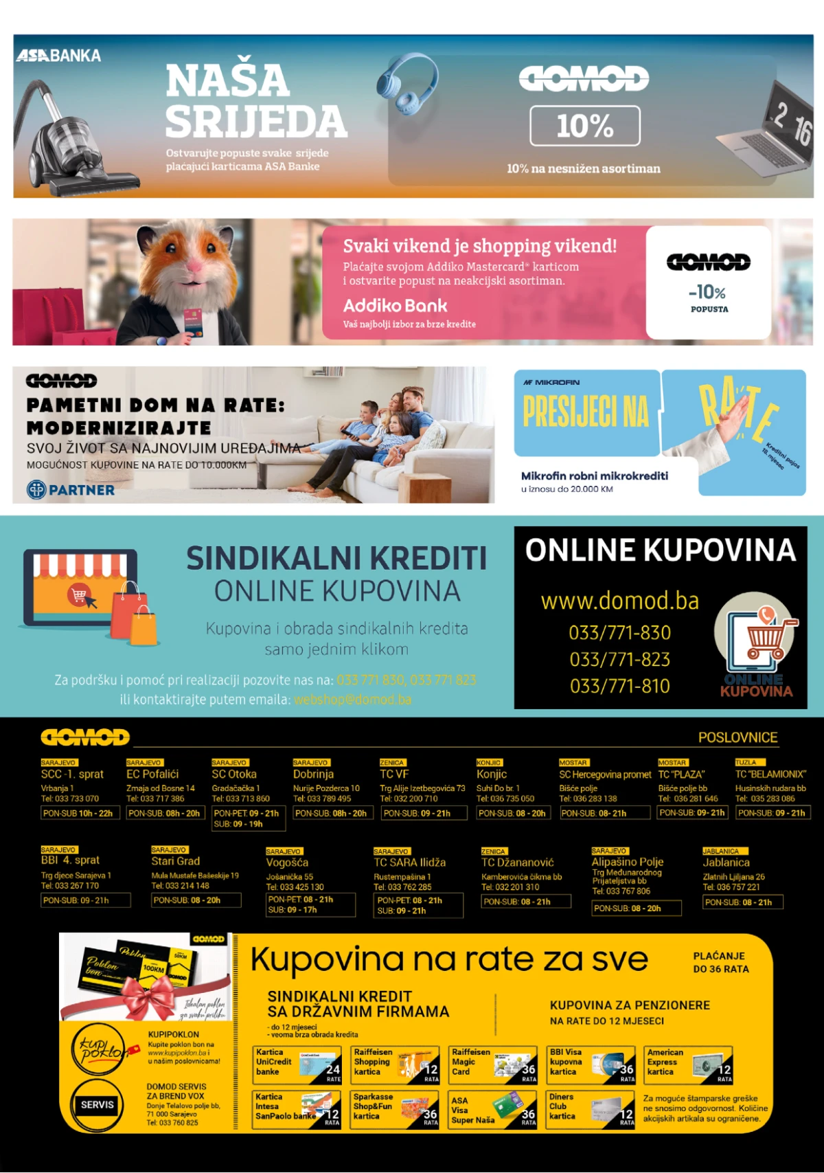 DOMOD katalog strana 6 online kupovina rate i pogodnosti za kupce