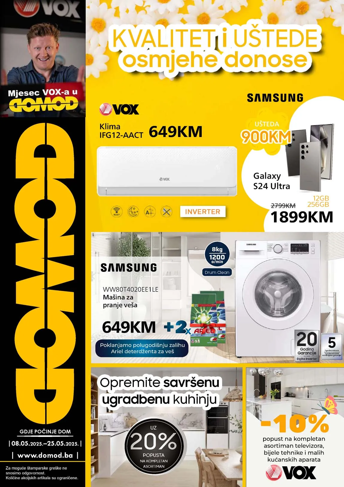 Domod akcija Katalog sniženja do 25.05.2025