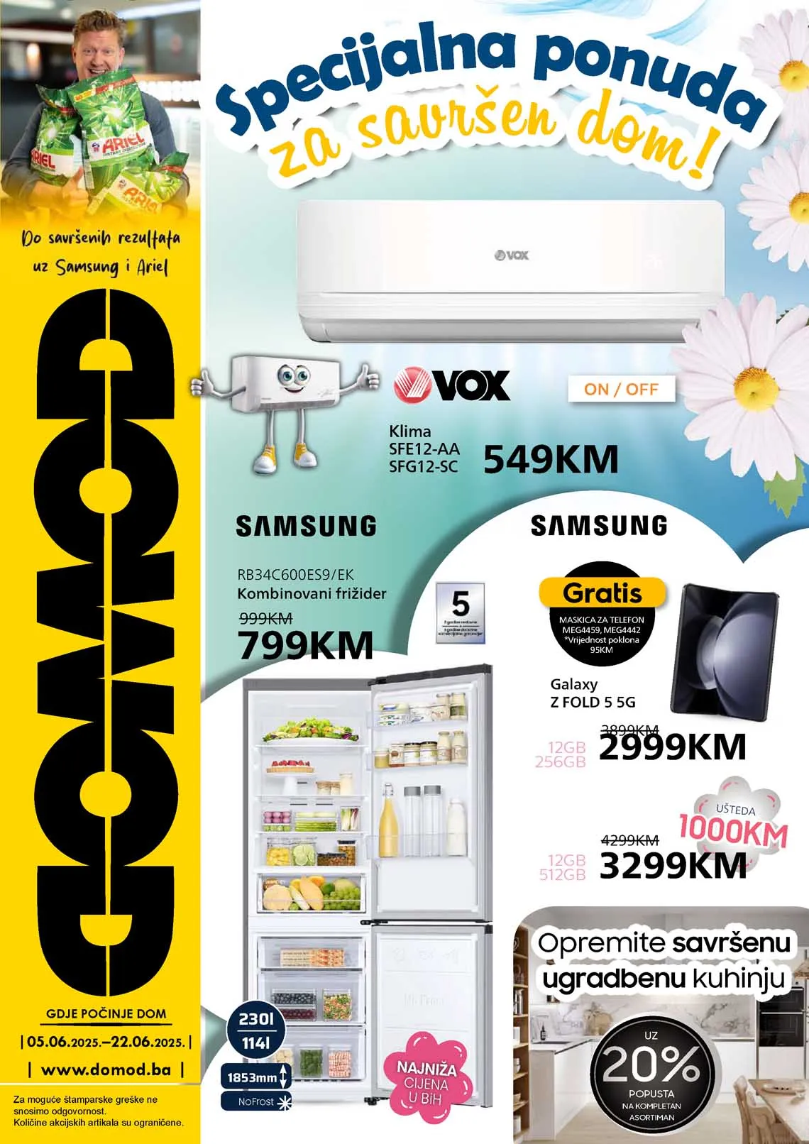 Domod akcija Katalog sniženja do 22.06.2025
