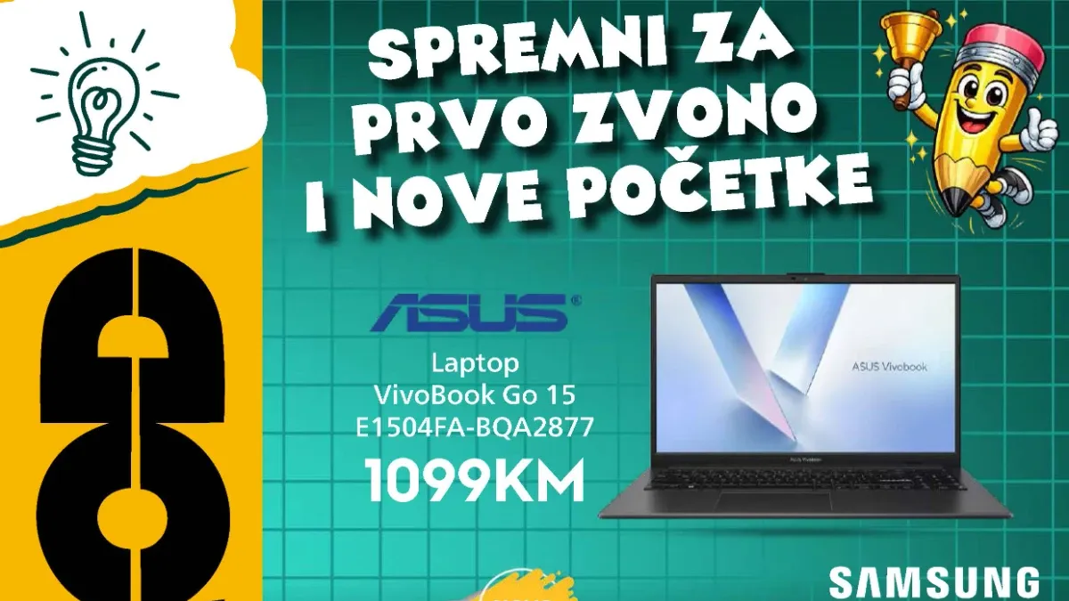 DOMOD velika akcija do 10.09.2026. – televizori, laptopi, mobiteli, frižideri i druga tehnika po akcijskim cijenama