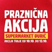 Đurić supermarketi – Praznična akcija sniženja do 13.10.2025. | Snizenja.ba