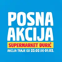 Đurić posna akcija februar 2026 sniženi posni proizvodi do 1. marta 2026.
