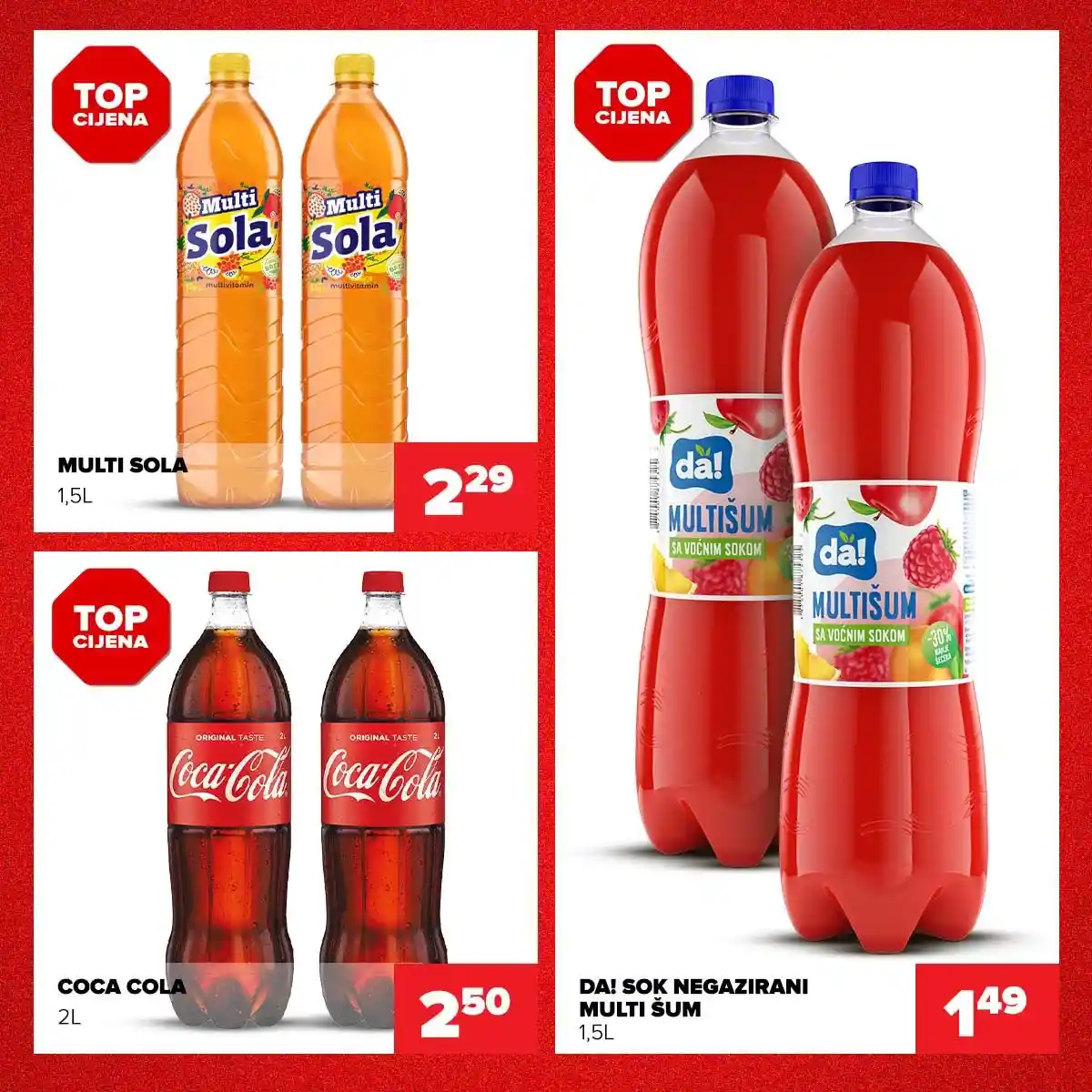 Đurić Supermarketi katalog strana 4 akcija do 17. februara 2026. BiH