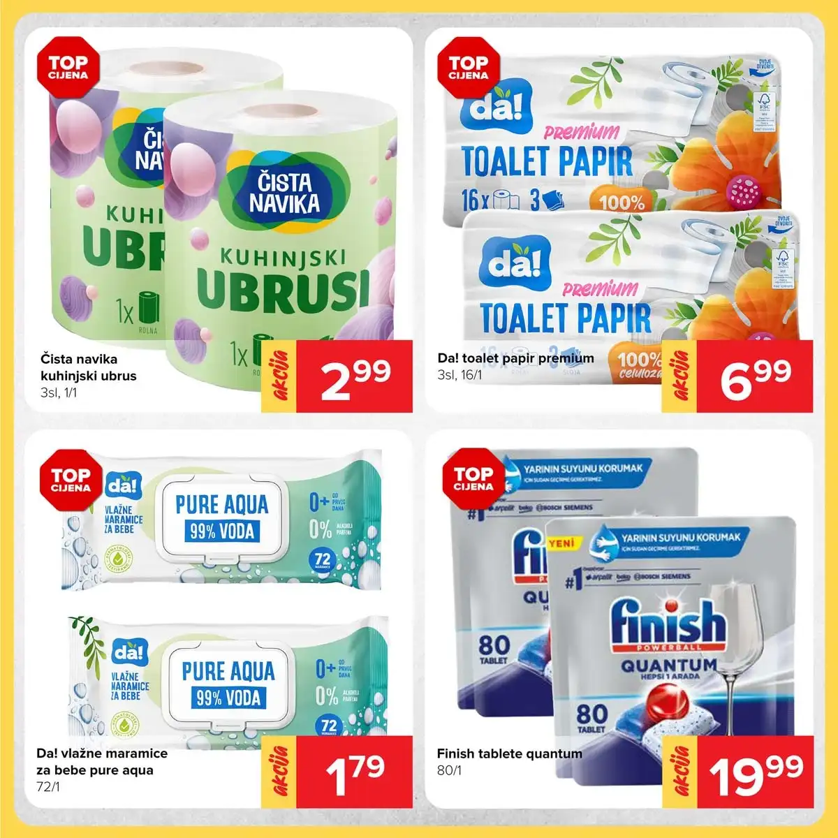 Đurić katalog sniženja do 29. marta 2026 – prehrana i kućne potrepštine stranica 7