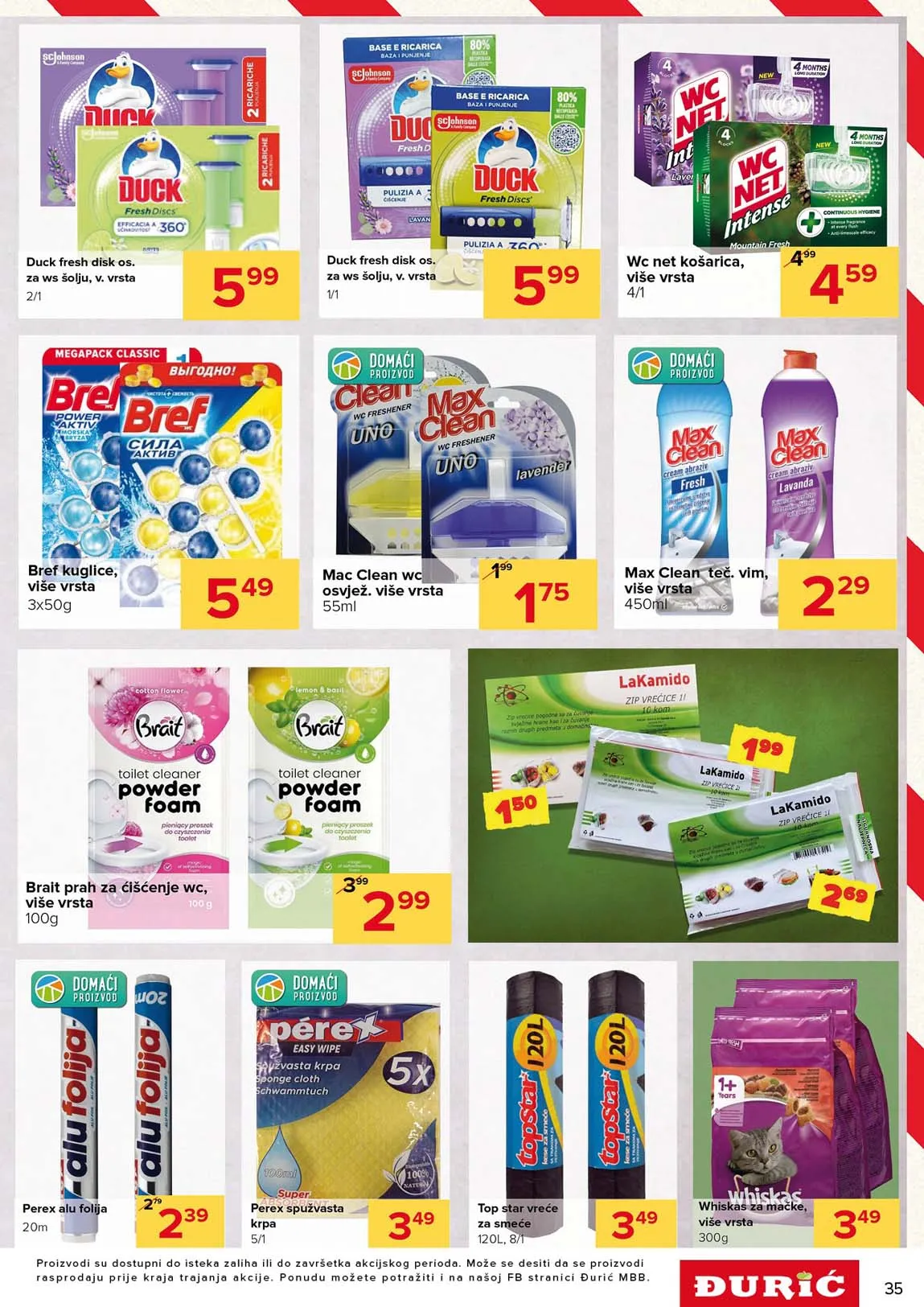 ĐURIĆ akcija Katalozi Snizenja