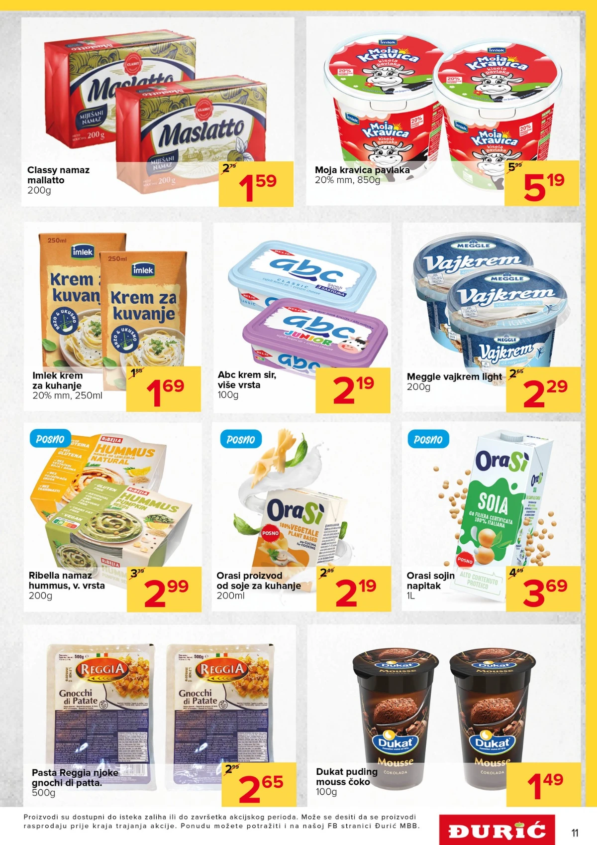 Đurić katalog akcija 04.06–17.06.2026 – prehrana, piće i kućne potrepštine na sniženju