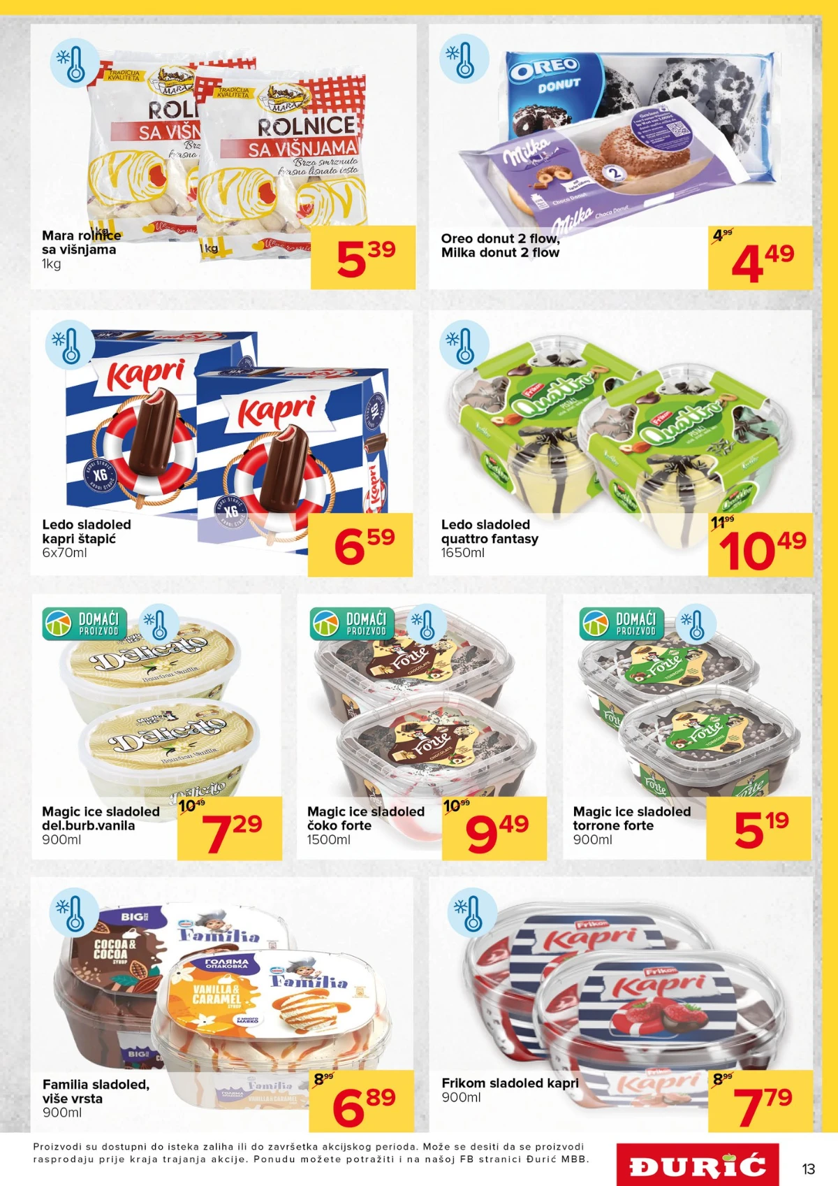 Đurić katalog akcija 04.06–17.06.2026 – prehrana, piće i kućne potrepštine na sniženju