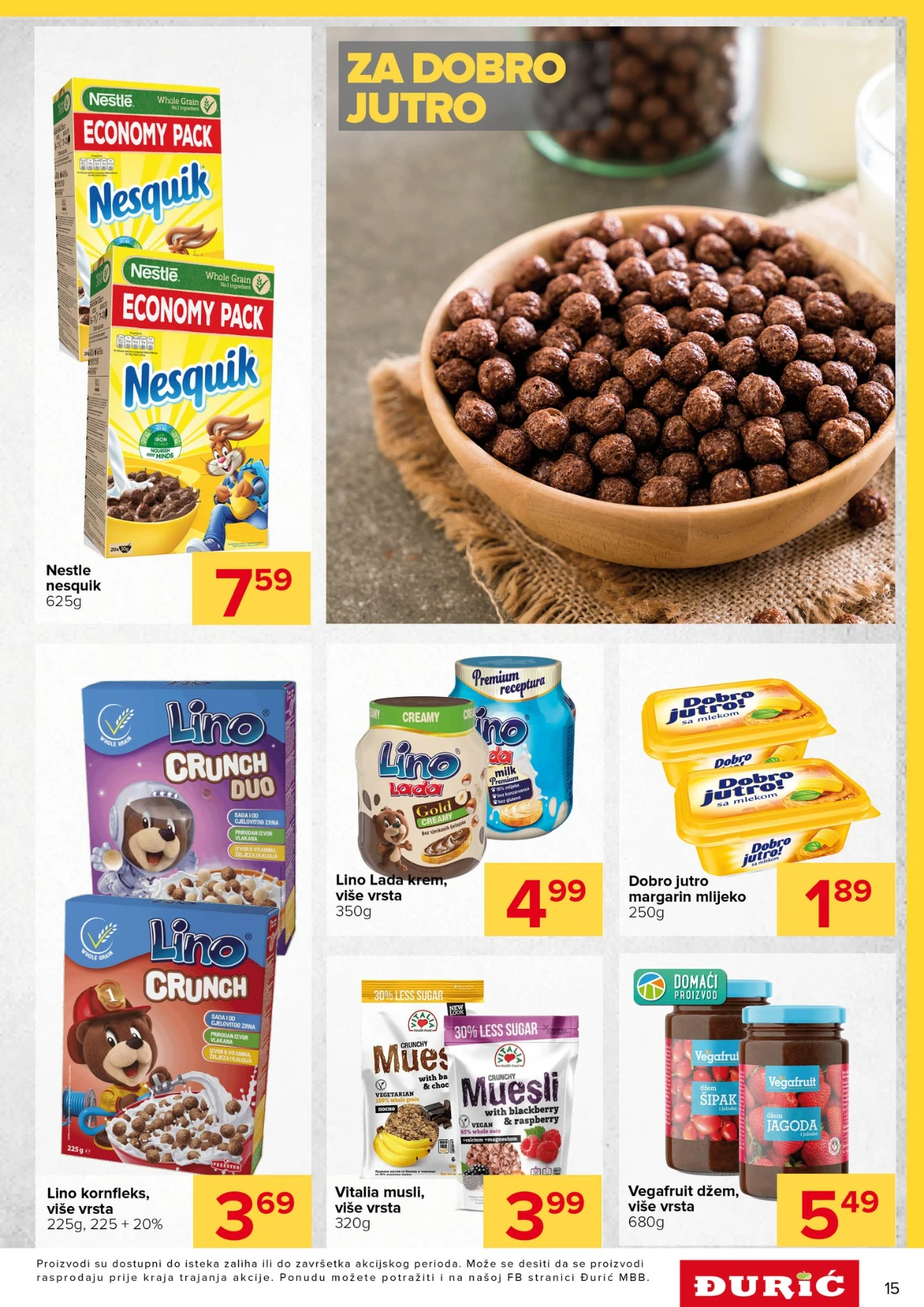Đurić katalog akcija 04.06–17.06.2026 – prehrana, piće i kućne potrepštine na sniženju