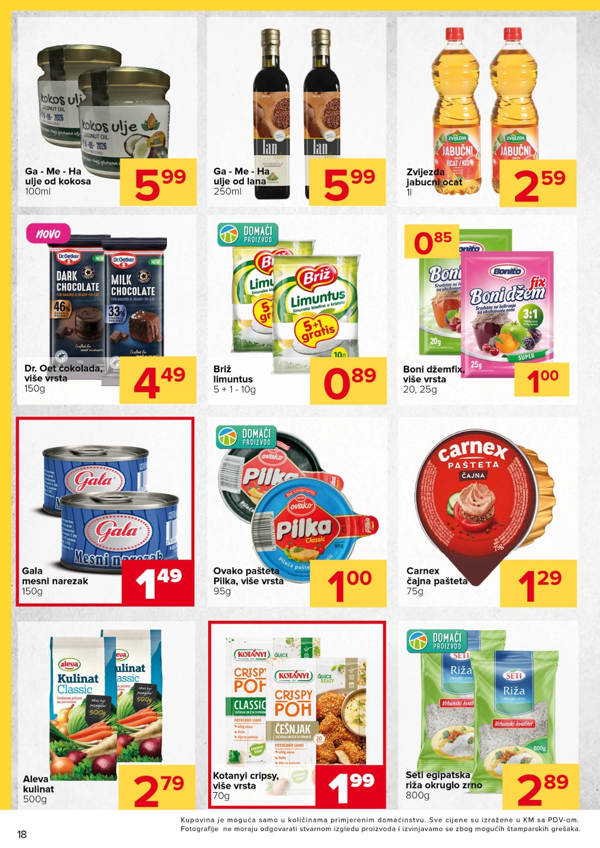 Đurić katalog akcija 04.06–17.06.2026 – prehrana, piće i kućne potrepštine na sniženju