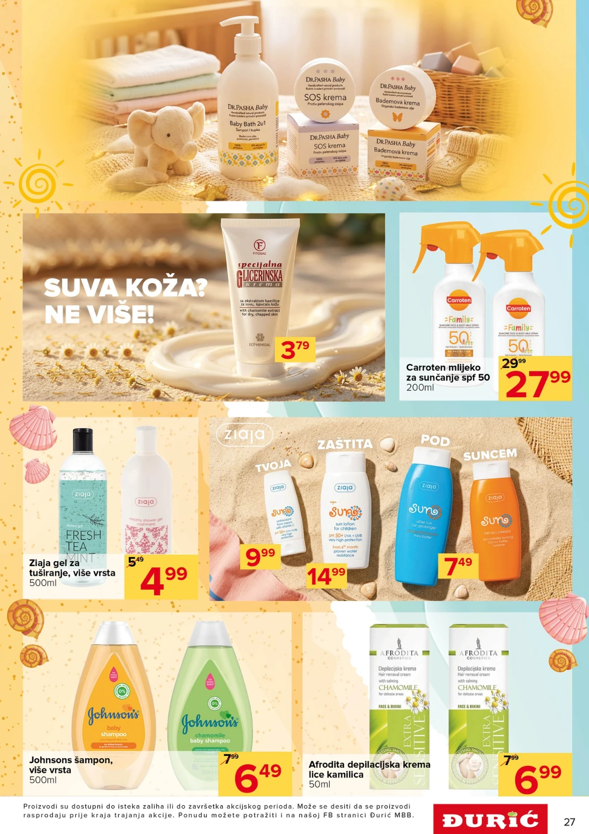 Đurić katalog akcija 04.06–17.06.2026 – prehrana, piće i kućne potrepštine na sniženju