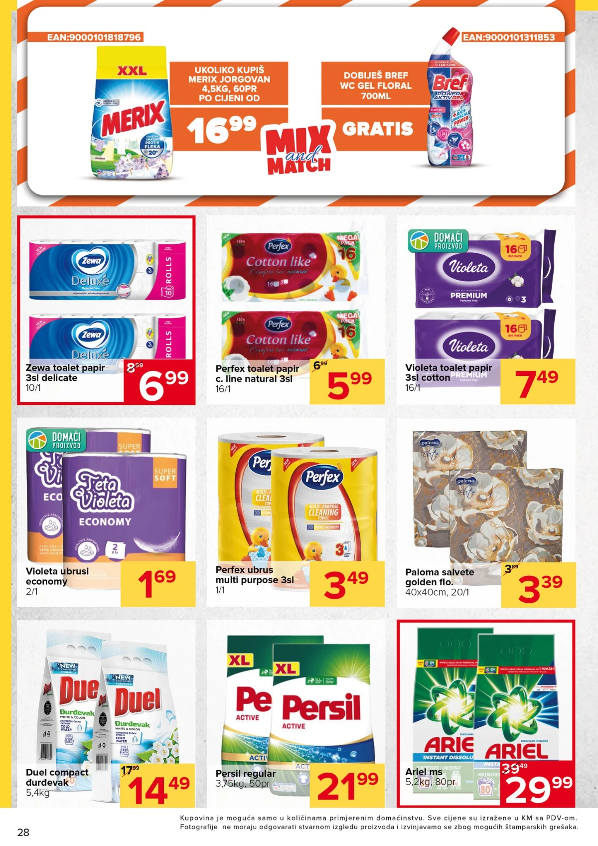Đurić katalog akcija 04.06–17.06.2026 – prehrana, piće i kućne potrepštine na sniženju