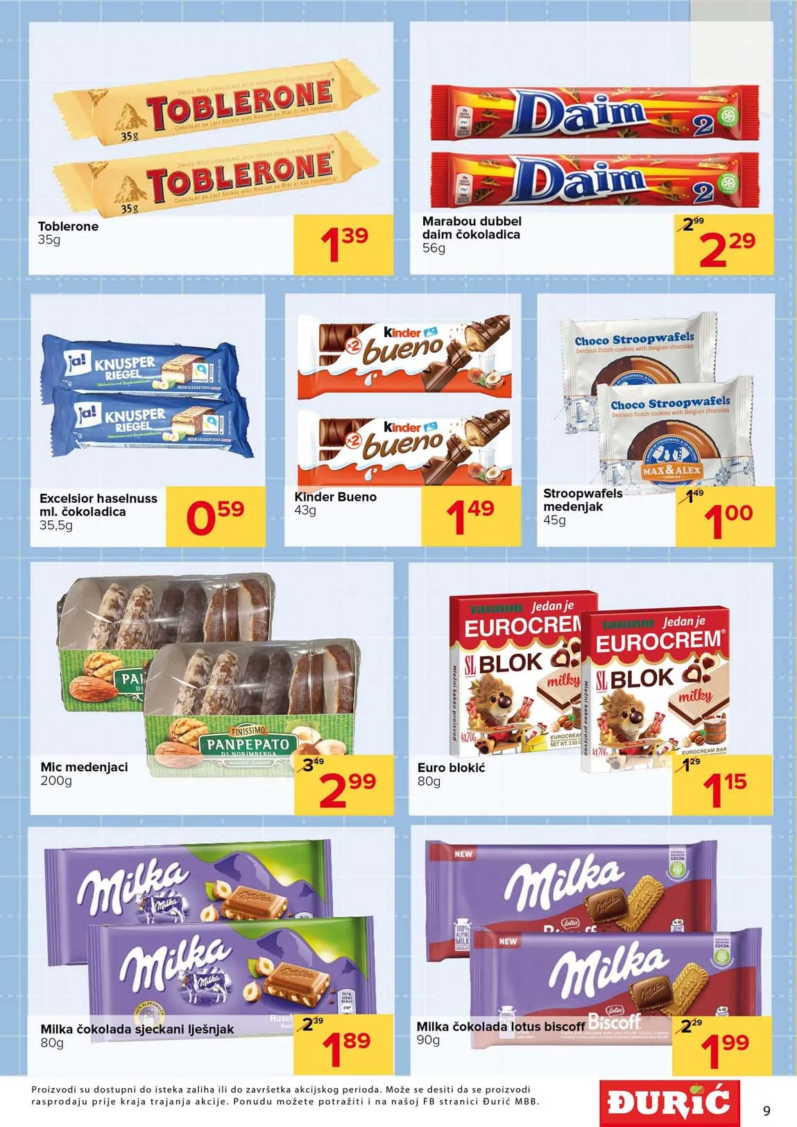 ĐURIĆ akcija Katalozi Snizenja