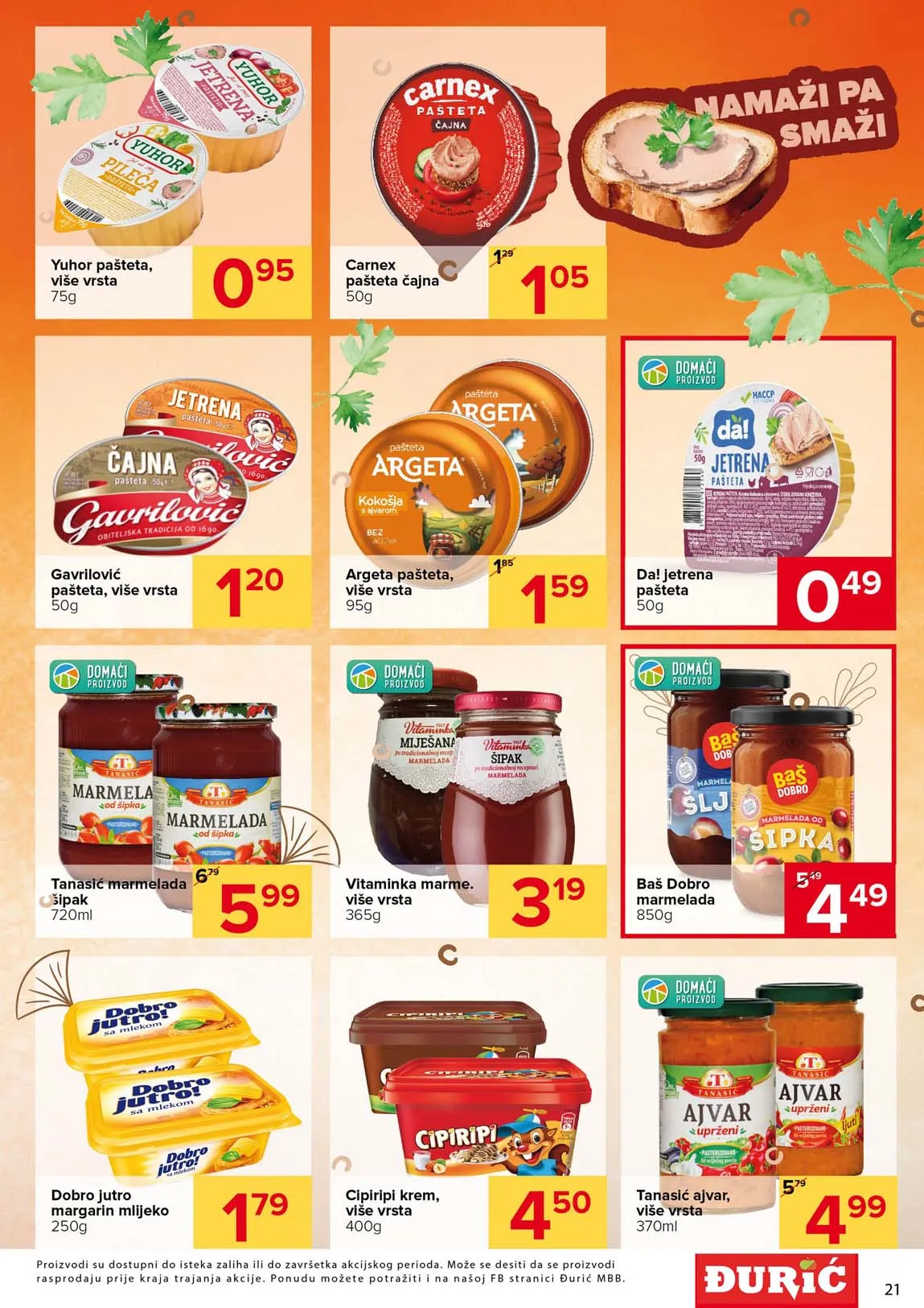 ĐURIĆ akcija Katalozi Snizenja