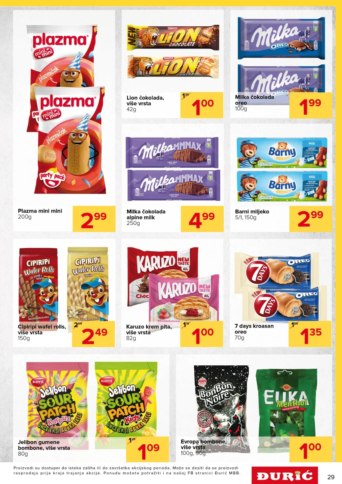 Đurić Supermarket katalog 16.07. do 29.07.2026. – strana 29