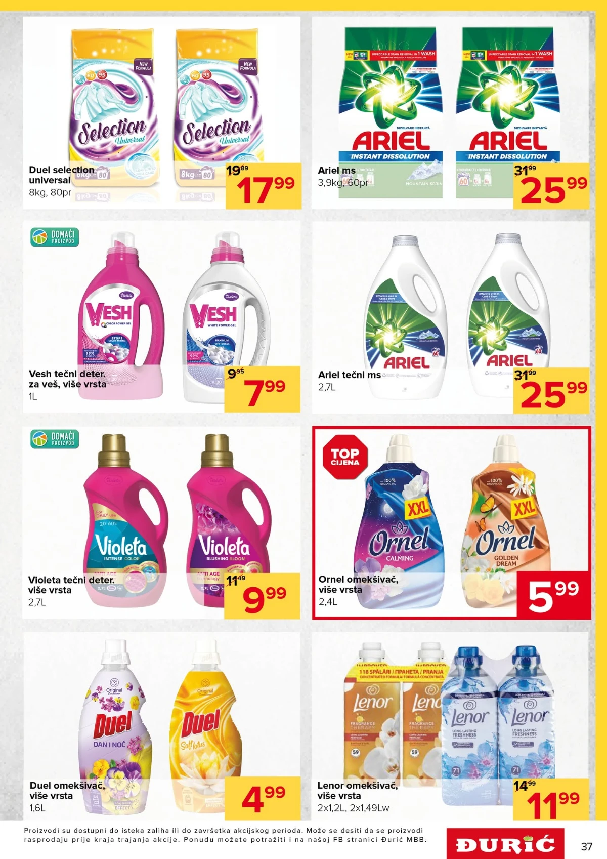 Đurić Supermarket katalog 16.07. do 29.07.2026. – strana 37