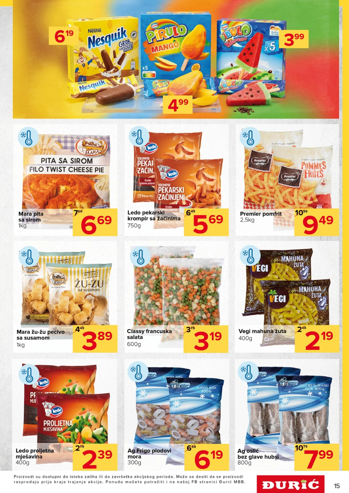 Đurić katalog 21.05–03.06.2026 – velika akcija prehrane, delikatesa i kućnih potrepština Đurić katalog akcija 21.05–03.06.2026 – prehrana, piće i kućne potrepštine na sniženju