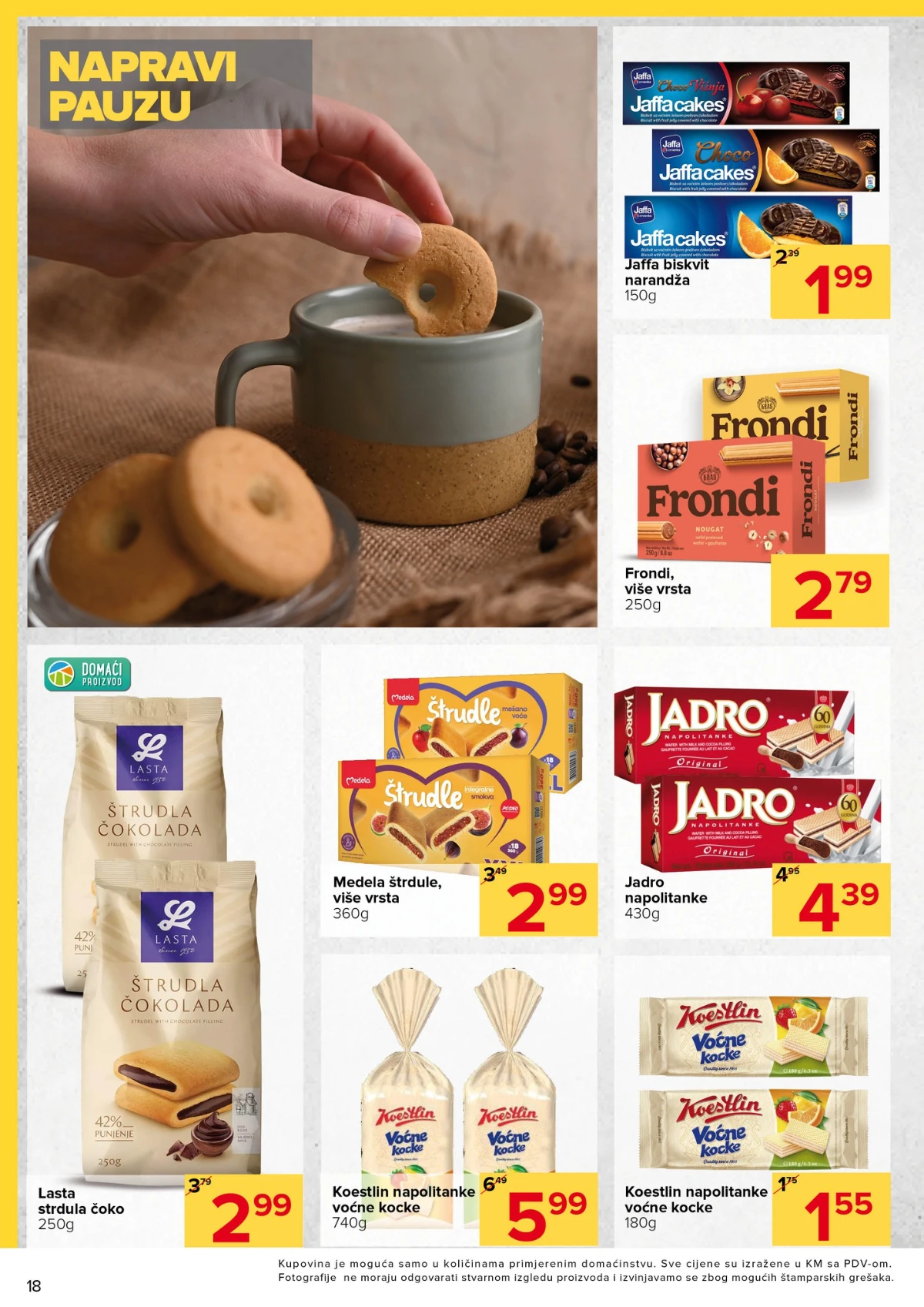 Đurić katalog 21.05–03.06.2026 – velika akcija prehrane, delikatesa i kućnih potrepština Đurić katalog akcija 21.05–03.06.2026 – prehrana, piće i kućne potrepštine na sniženju