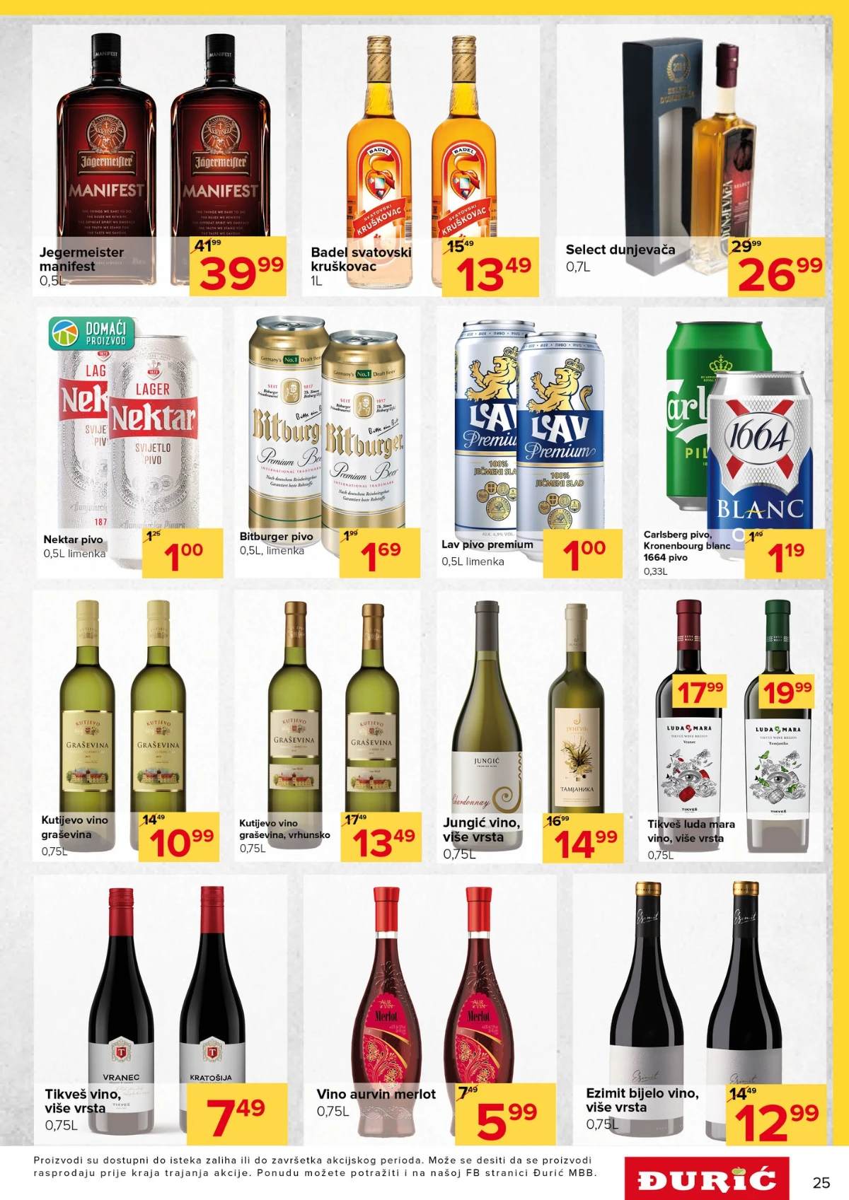 Đurić katalog 21.05–03.06.2026 – velika akcija prehrane, delikatesa i kućnih potrepština Đurić katalog akcija 21.05–03.06.2026 – prehrana, piće i kućne potrepštine na sniženju