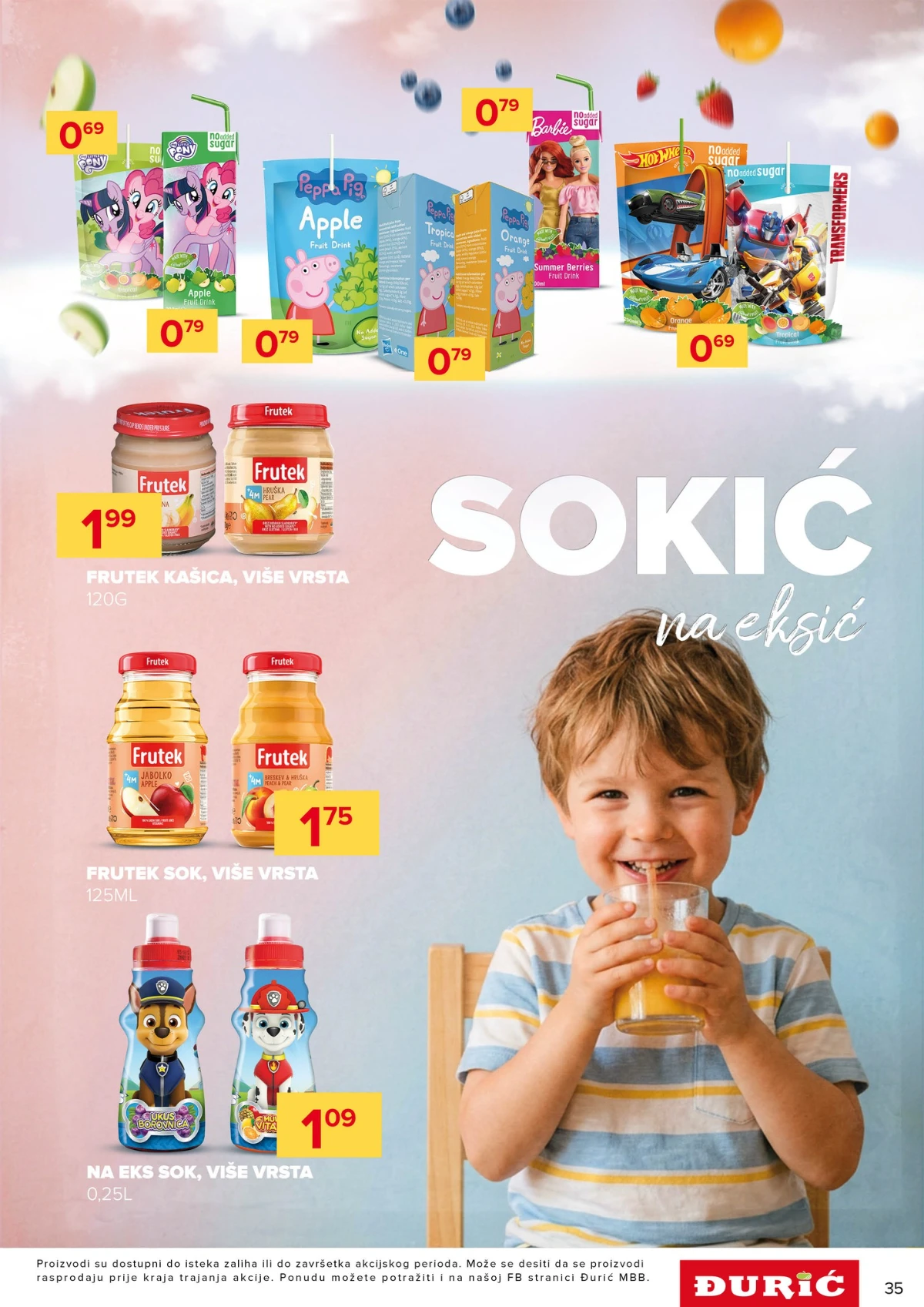 Đurić katalog 21.05–03.06.2026 – velika akcija prehrane, delikatesa i kućnih potrepština Đurić katalog akcija 21.05–03.06.2026 – prehrana, piće i kućne potrepštine na sniženju