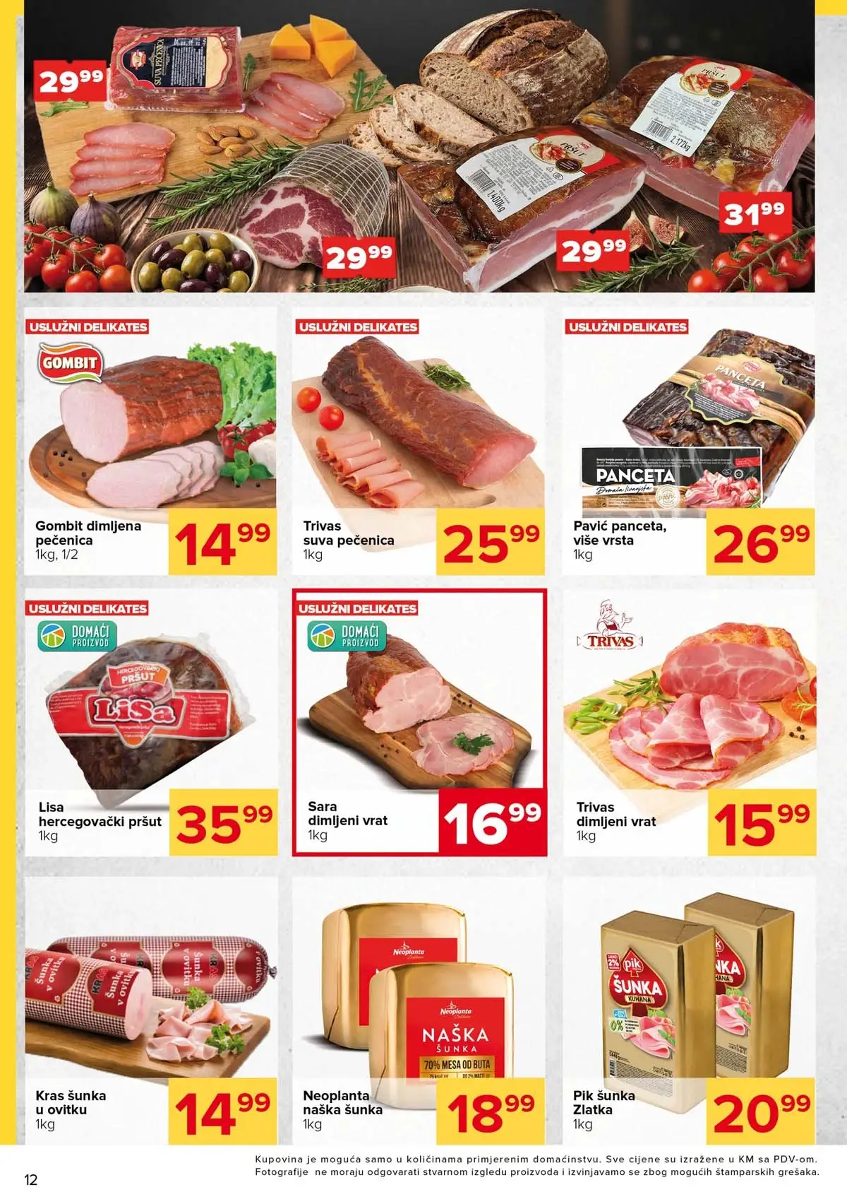 Đurić katalog sniženja do 12. aprila 2026 – prehrana i kućne potrepštine stranica 12