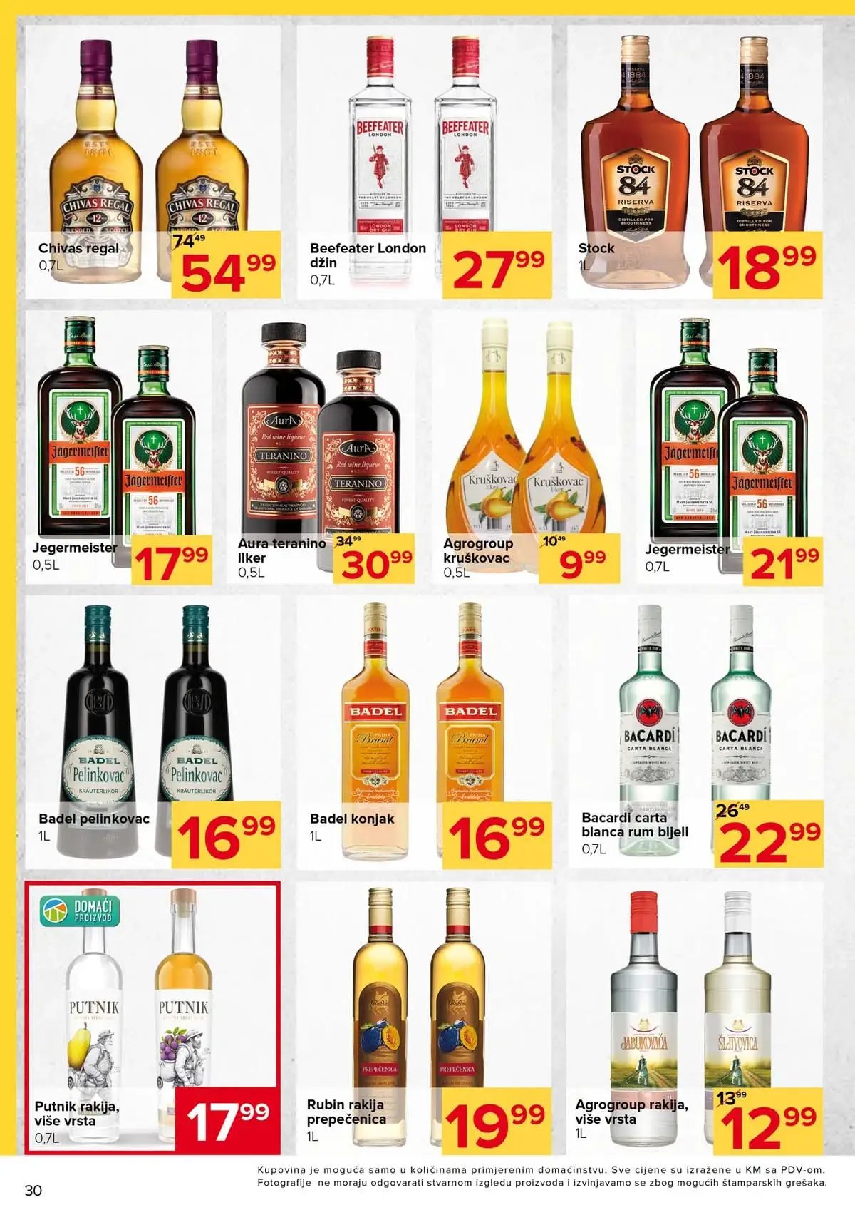 Đurić katalog sniženja do 12. aprila 2026 – prehrana i kućne potrepštine stranica 30